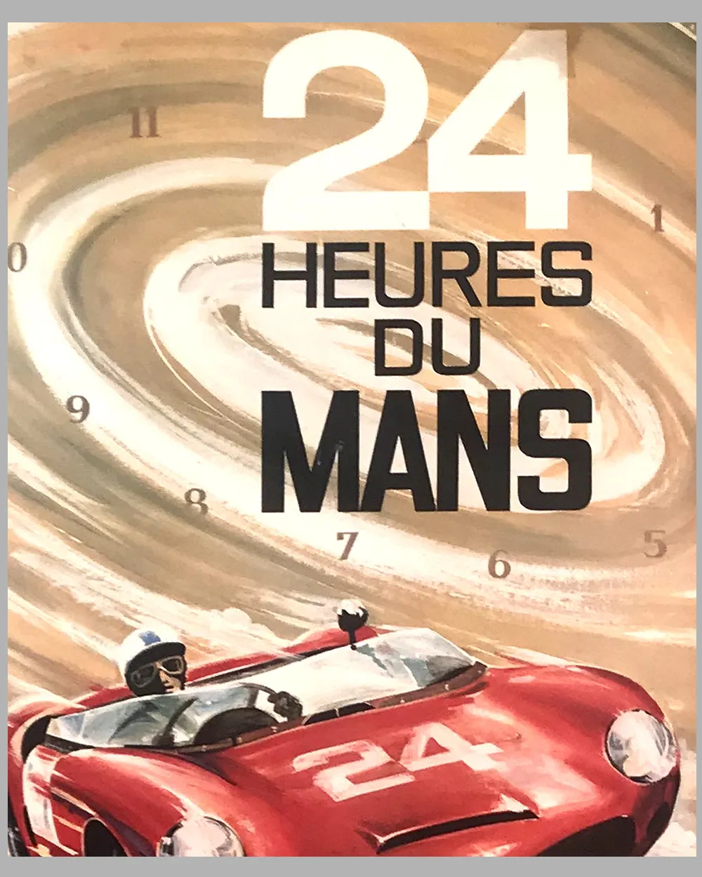 1963 - 24 Hours of Le Mans original poster by G. Leygnac