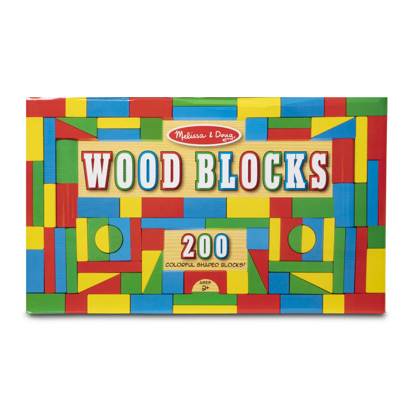 200 Piece Wood Blocks Set