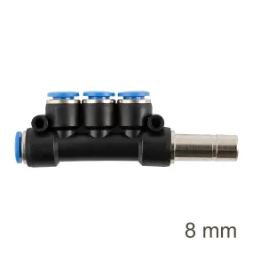 Aircraft Insert Manifold Side 4-Port Pu 8Mm