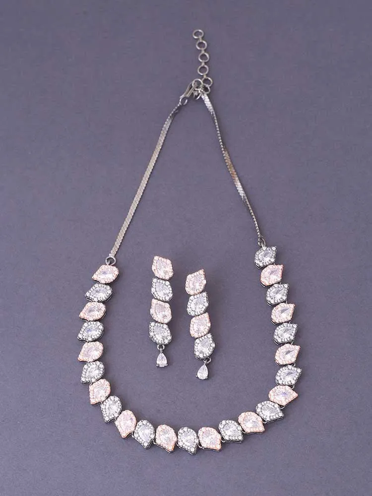 Antique Moana Zirconia Jewellery Set