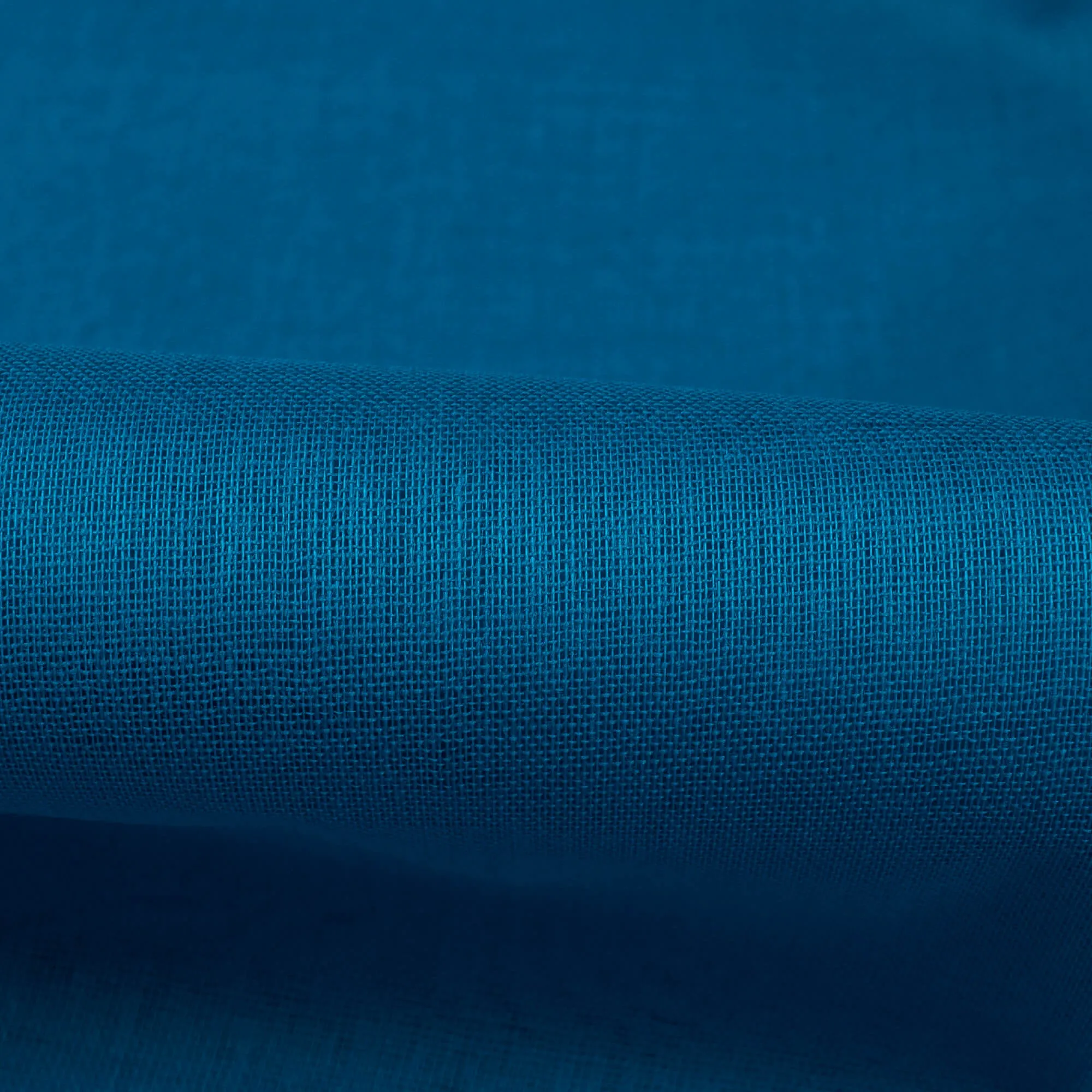 Astronaut Blue Plain Cotton Mulmul Fabric