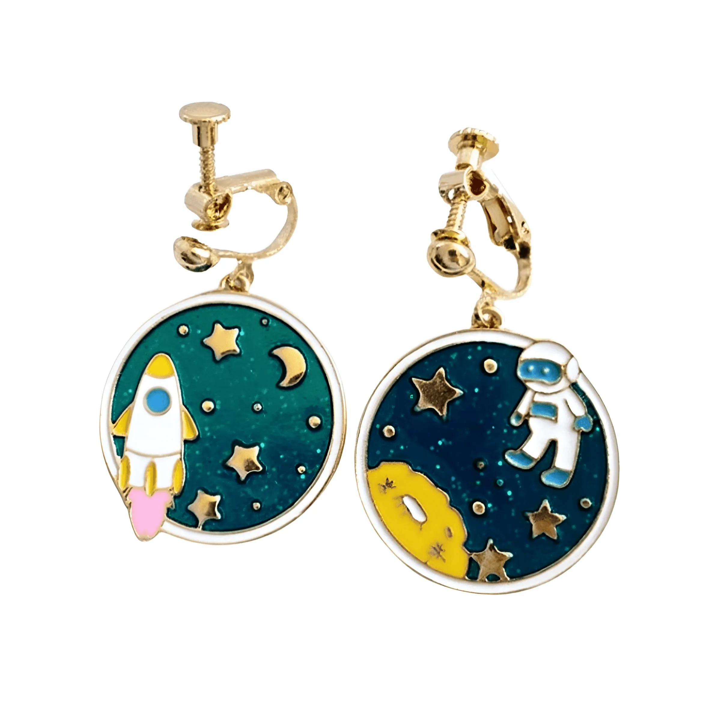 Astronaut Earrings