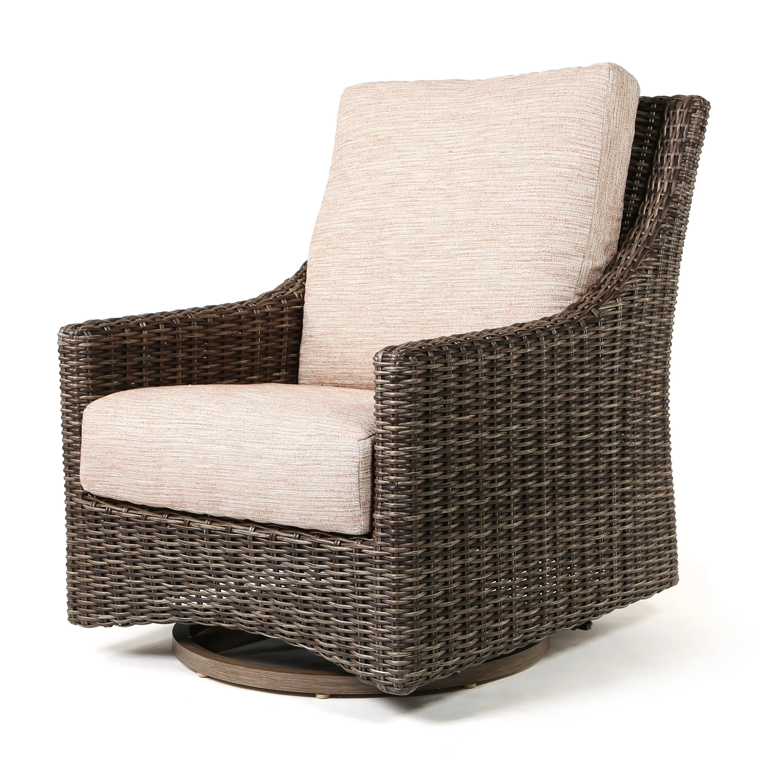 Avallon High Back Club Swivel Glider