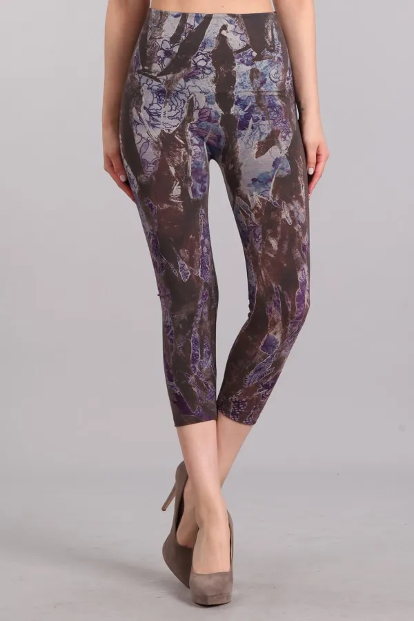 B2370AQ Patterned Leggings