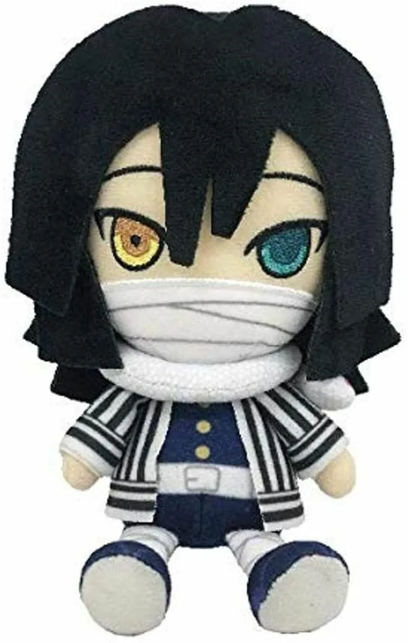 Bandai Chibi Plush Demon Slayer: Kimetsu no Yaiba Obanai Iguro