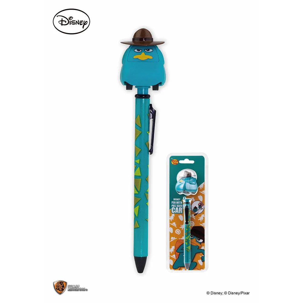 Beast Kingdom Disney: Pen With Pull-Back Car Series - Agent P (DSYP-PBC-AGTP)