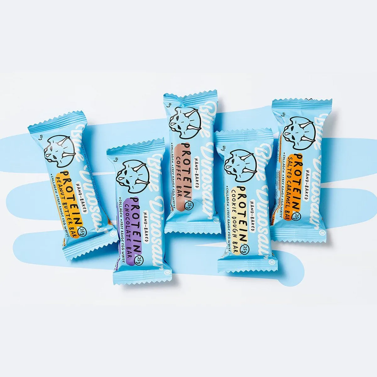 Blue Dinosaur Protein Bars - Peanut Butter