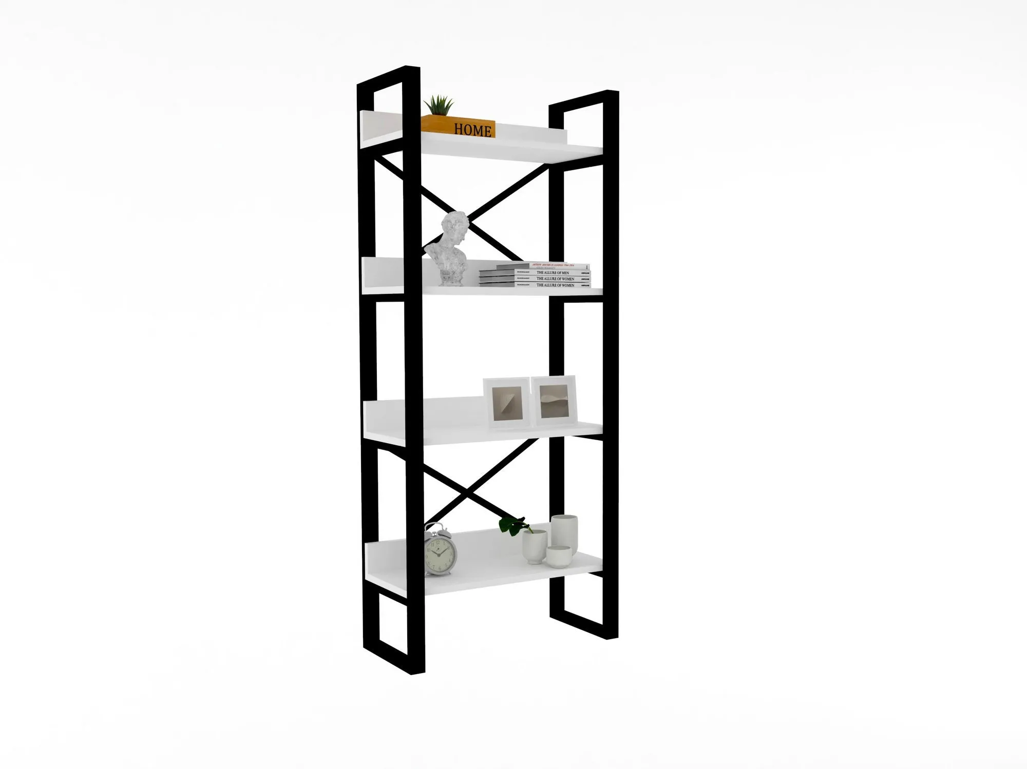 Bookshelf Adisa - White