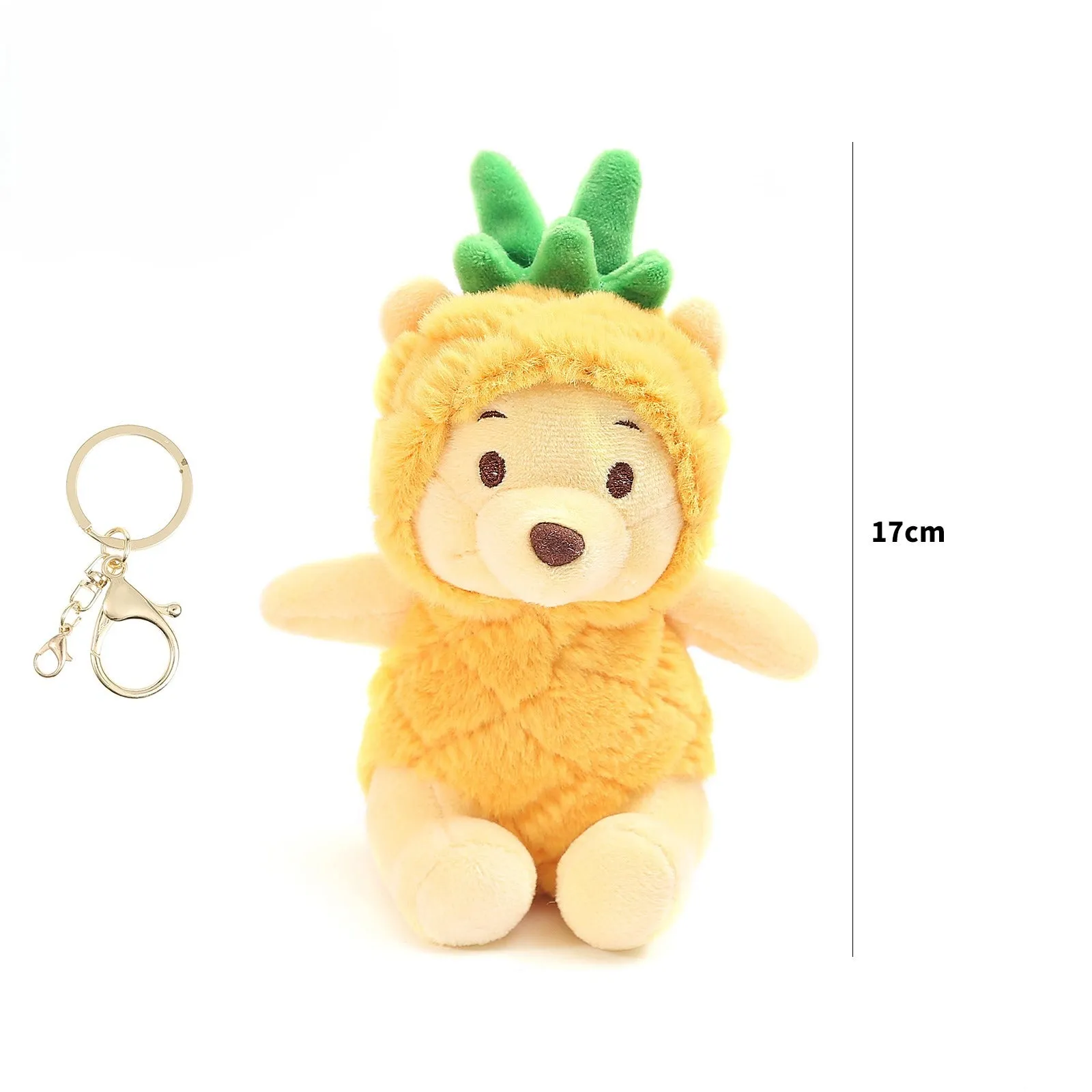 Bunny Pineapple Plush Keychain.