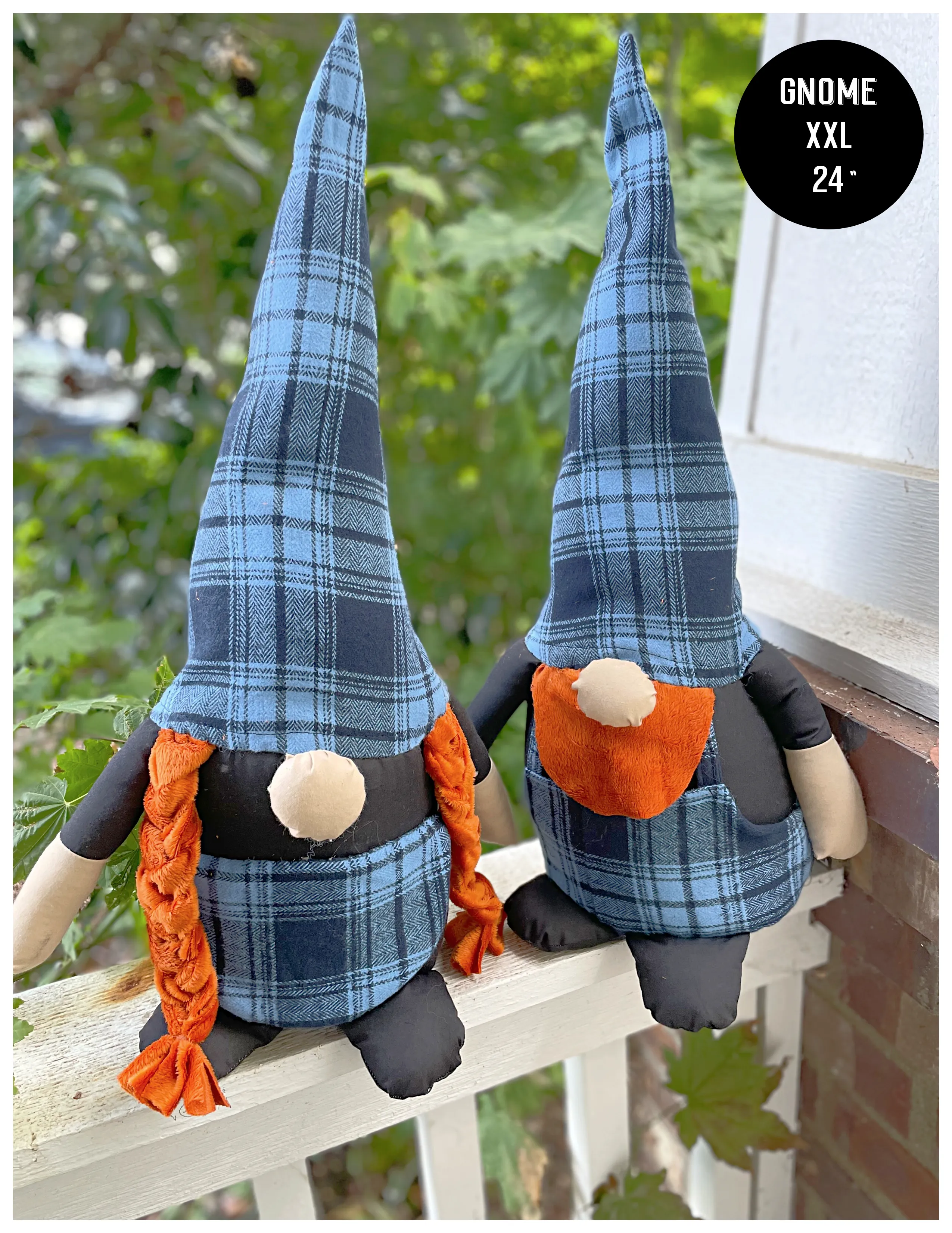 Charming Plush Gnome Sewing Pattern