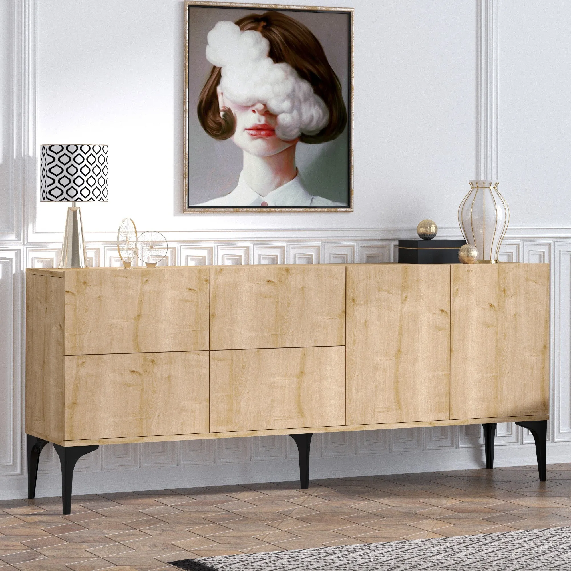 Console Table Laika - Sapphire Oak