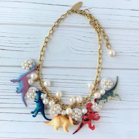 Dino Disco Necklace