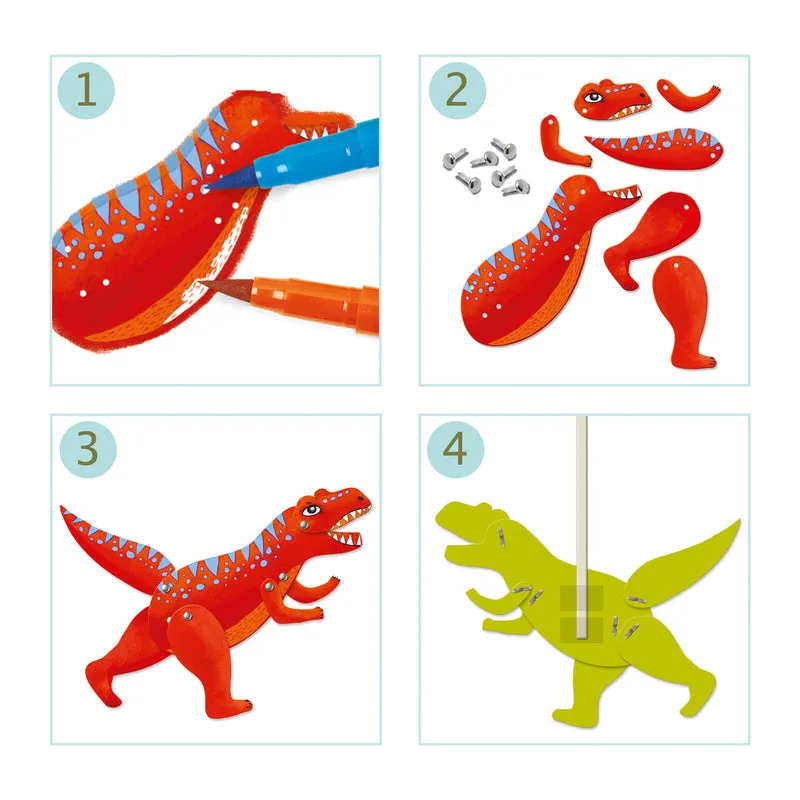 Dinos Small Puppets