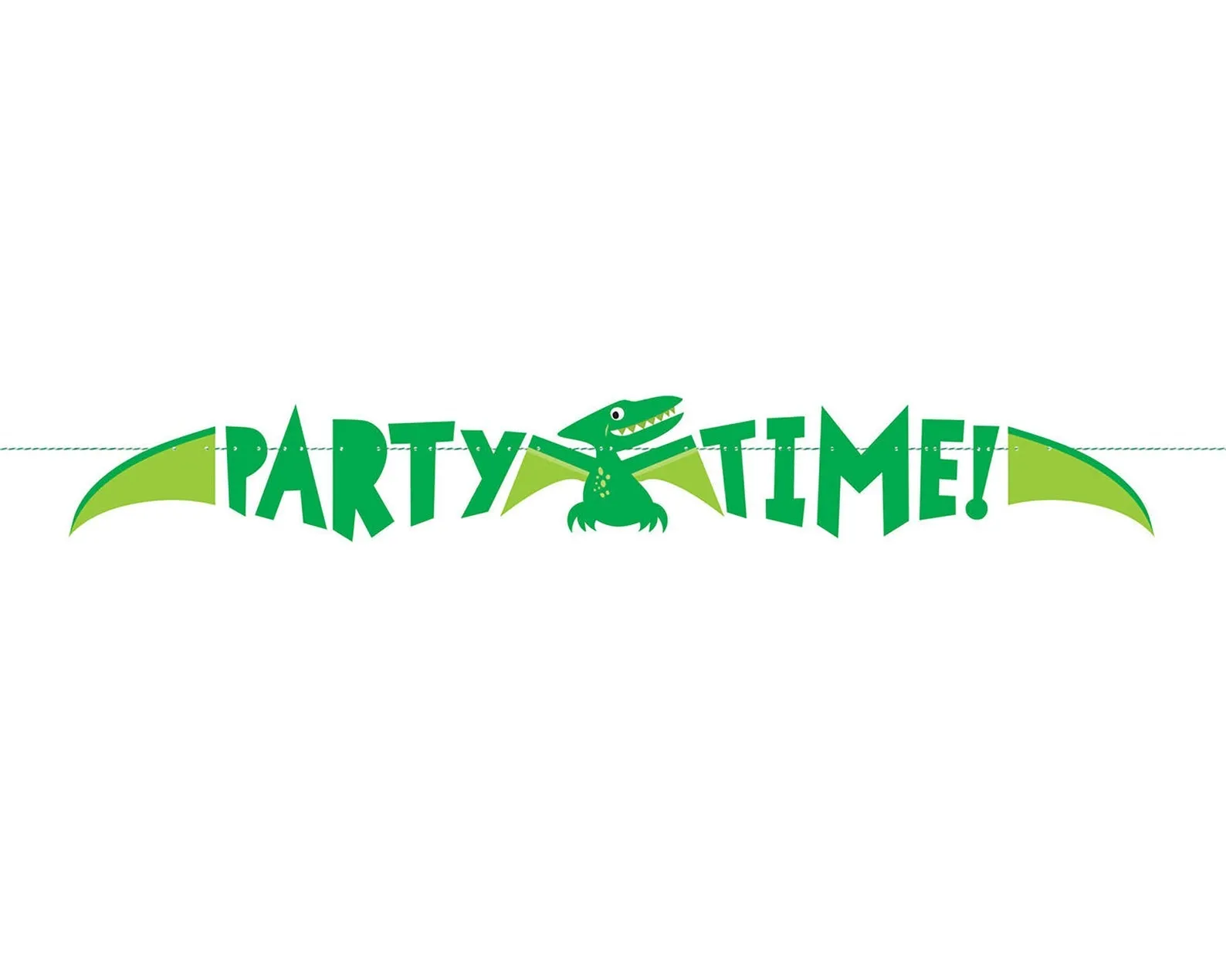 Dinosaur Party Banner