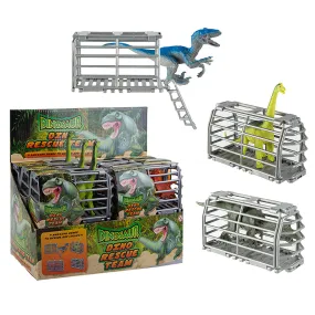 Dinosaur Rescue Team Dino In Cage Figure