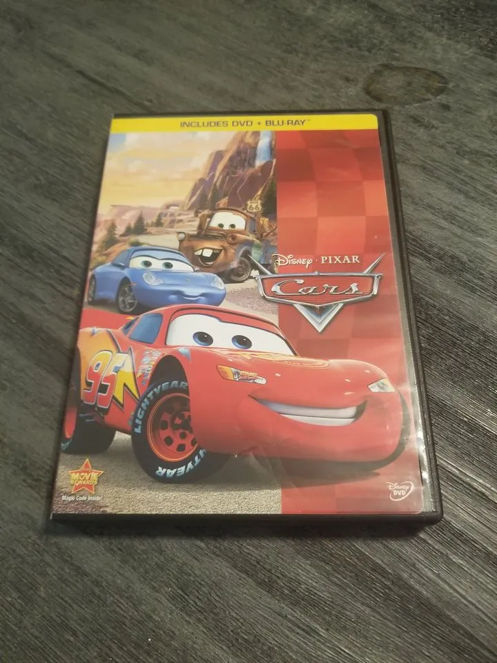 Disney Cars DVD Blu-ray