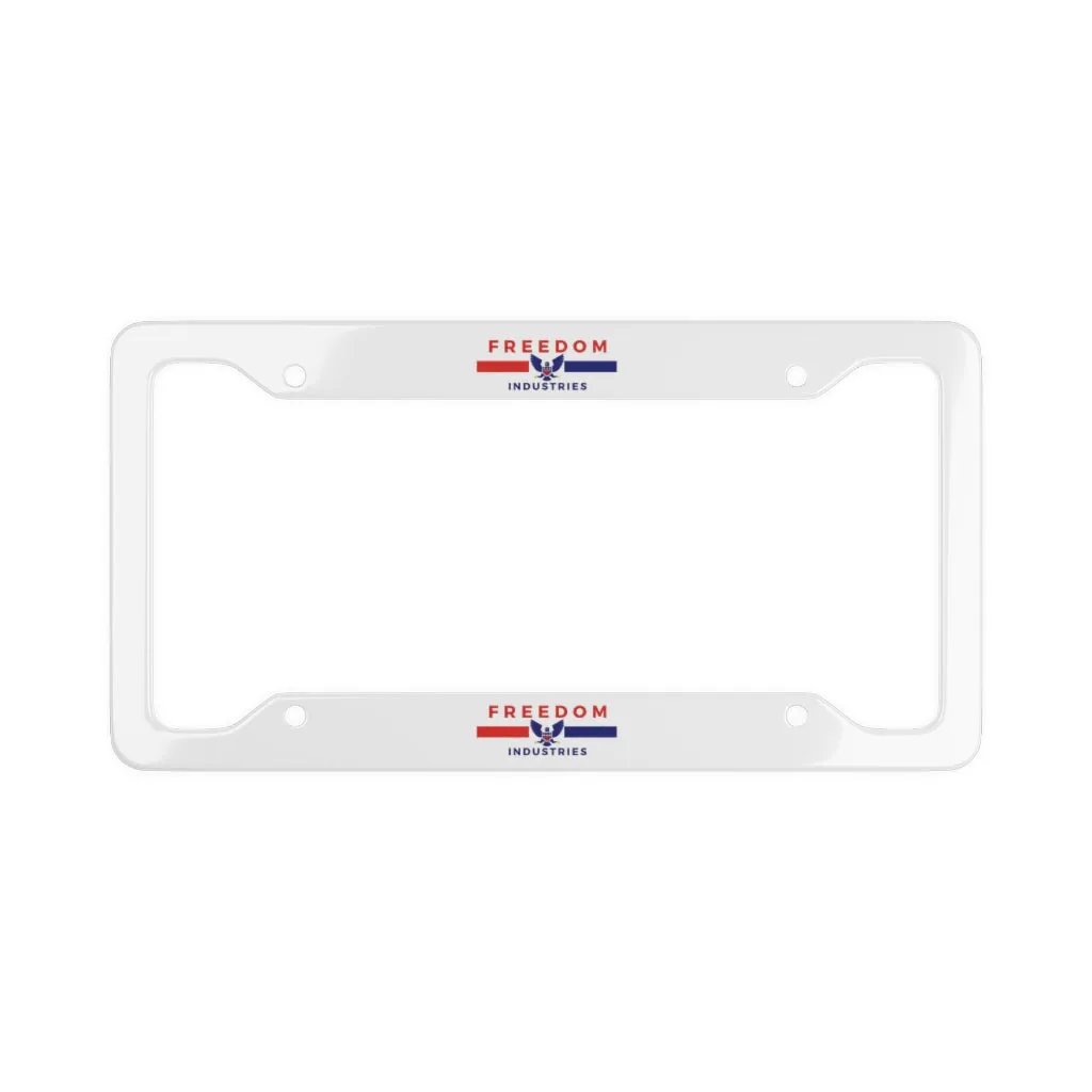 Freedom Industries License Plate Frame