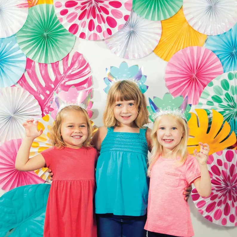 Girl Dinosaur Party Banner