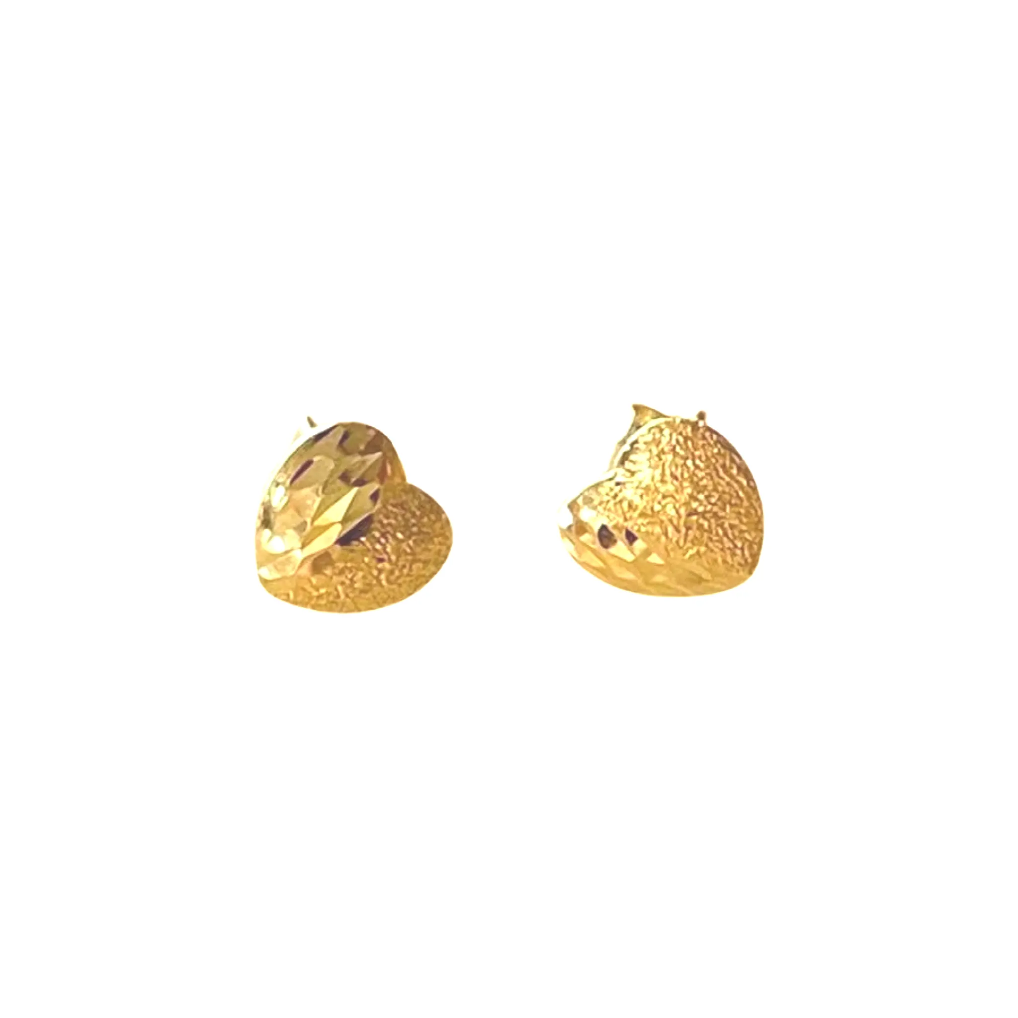 #GOLD2024 | 18K Heart Stud Earrings