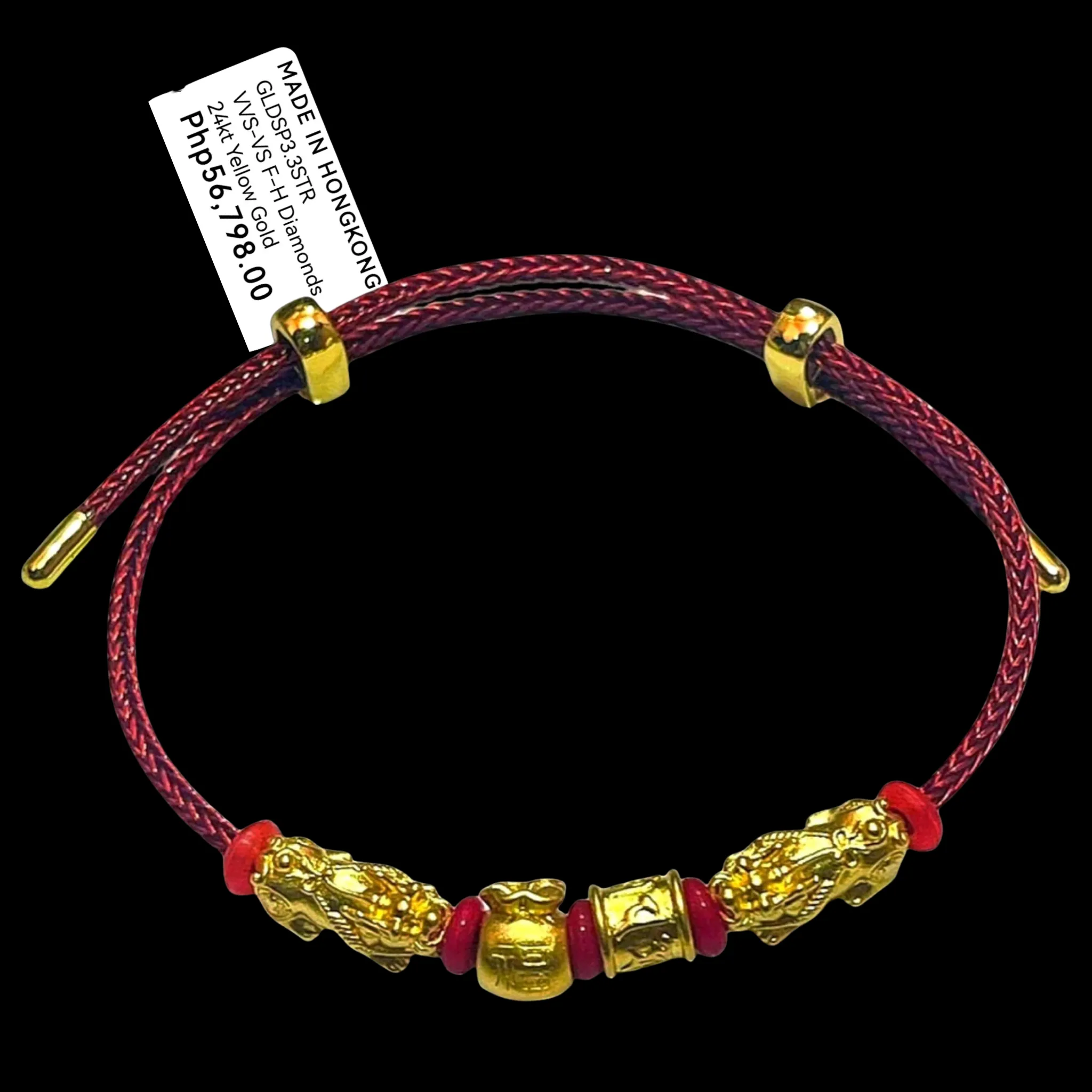 #GOLD2024 | 24K Golden Charm Bracelet