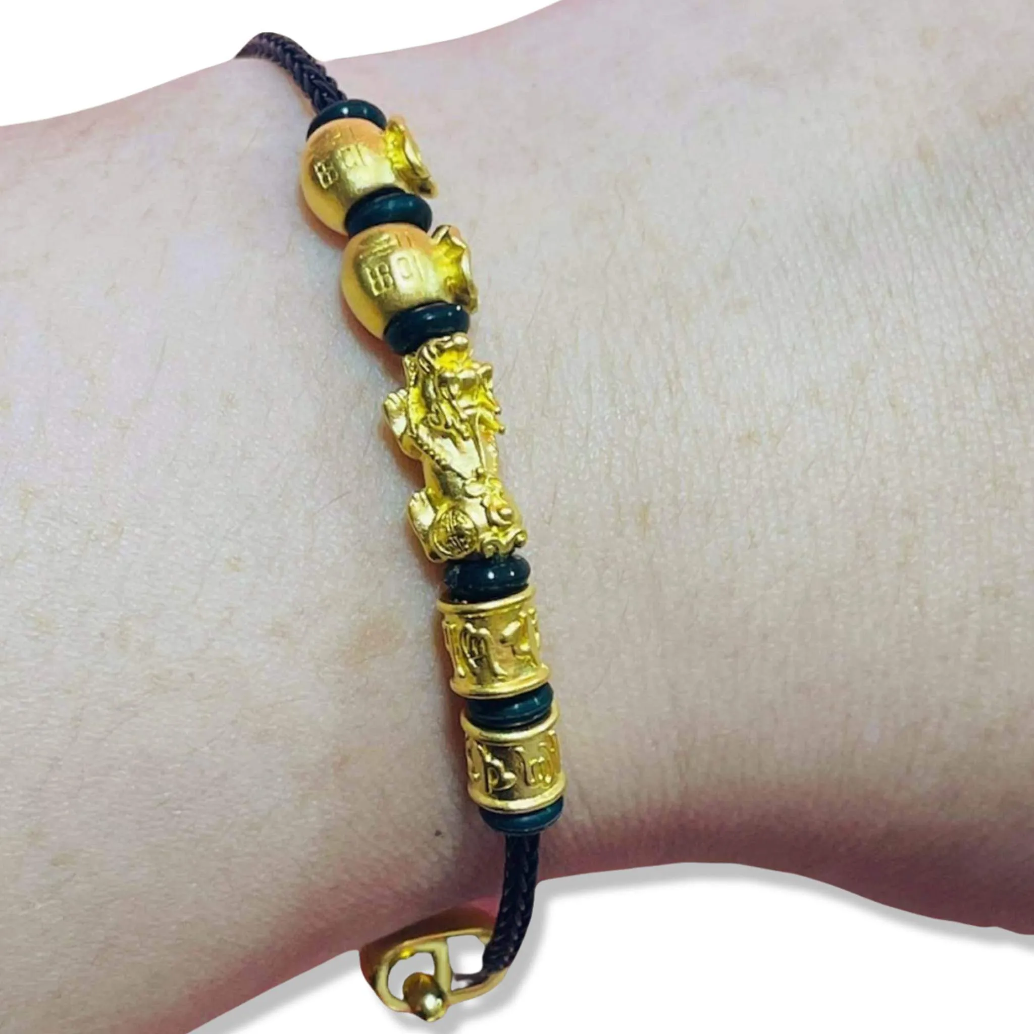 #GOLD2024 | 24K Golden Lucky Charm Bracelet