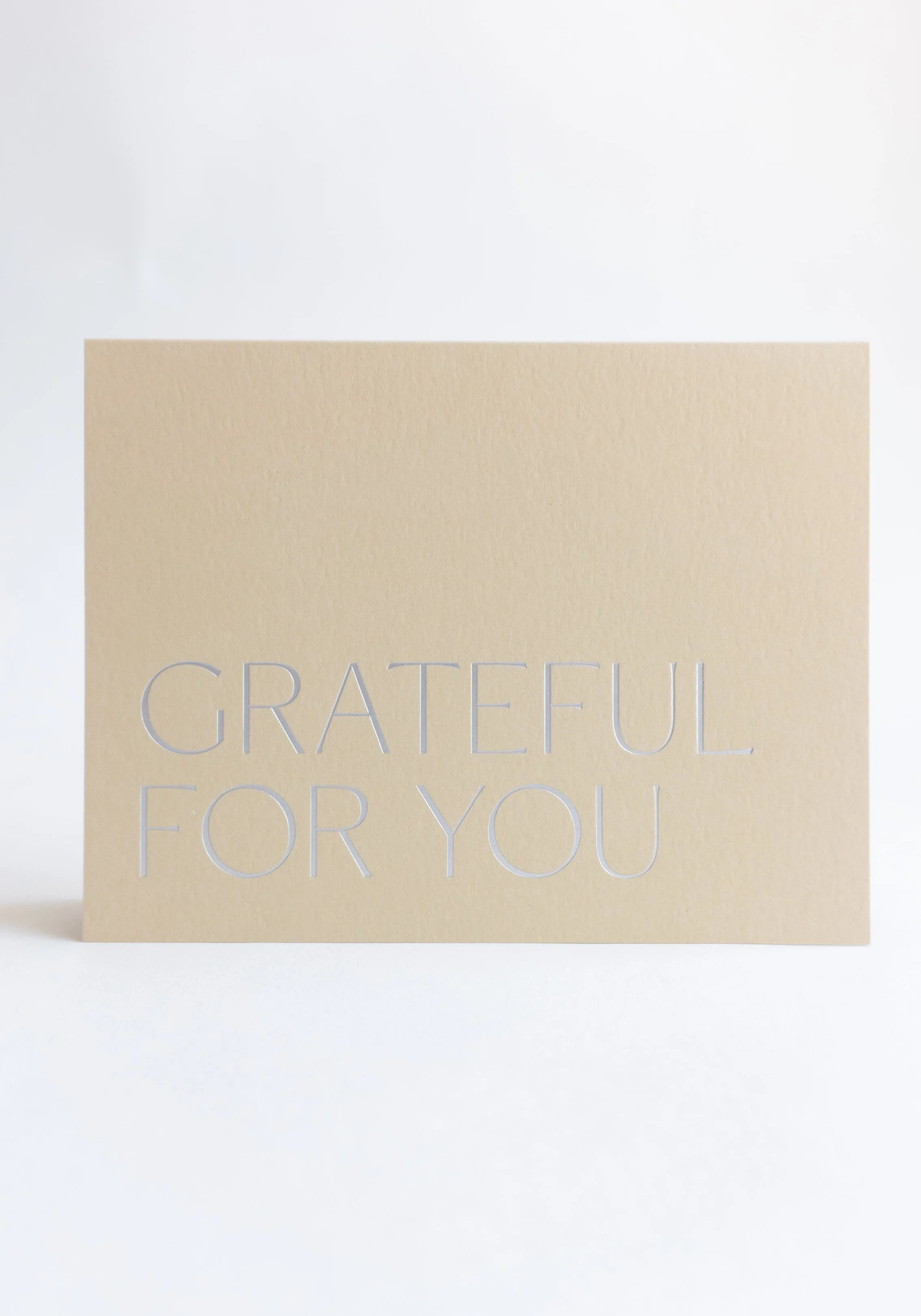 Grateful for You No. 21 Card