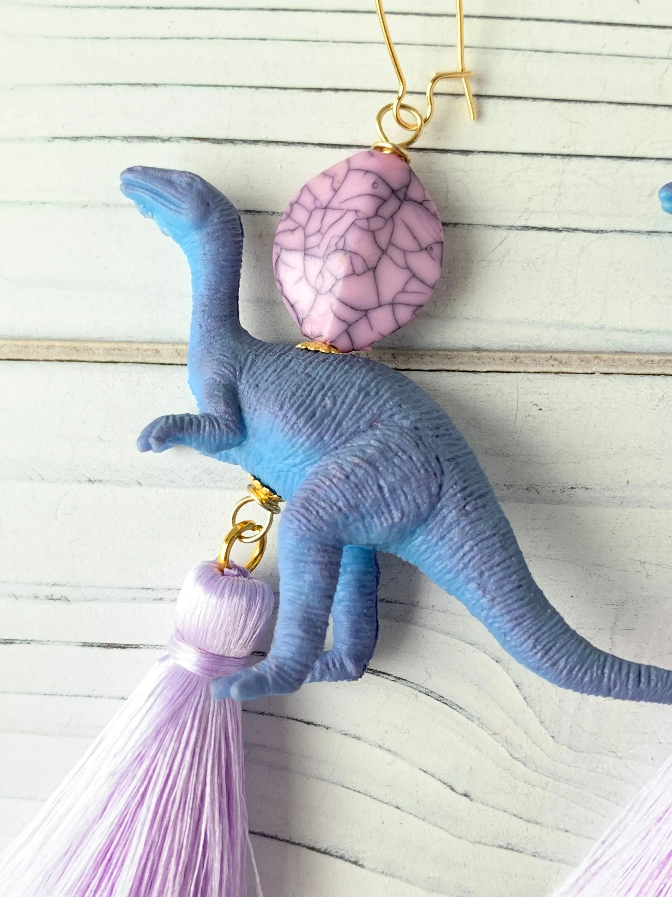 Iguanodon Dinosaur Earrings