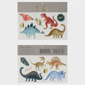 Meri Meri Dinosaur Kingdom Large Tattoos