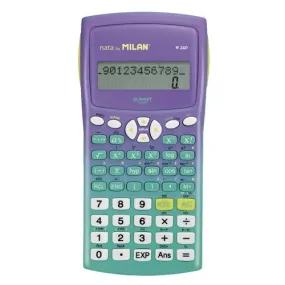 Milan Scientific Calculator Sunset Green Purple