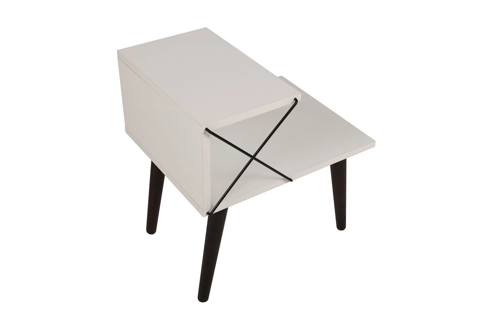 Nightstand Cross - White