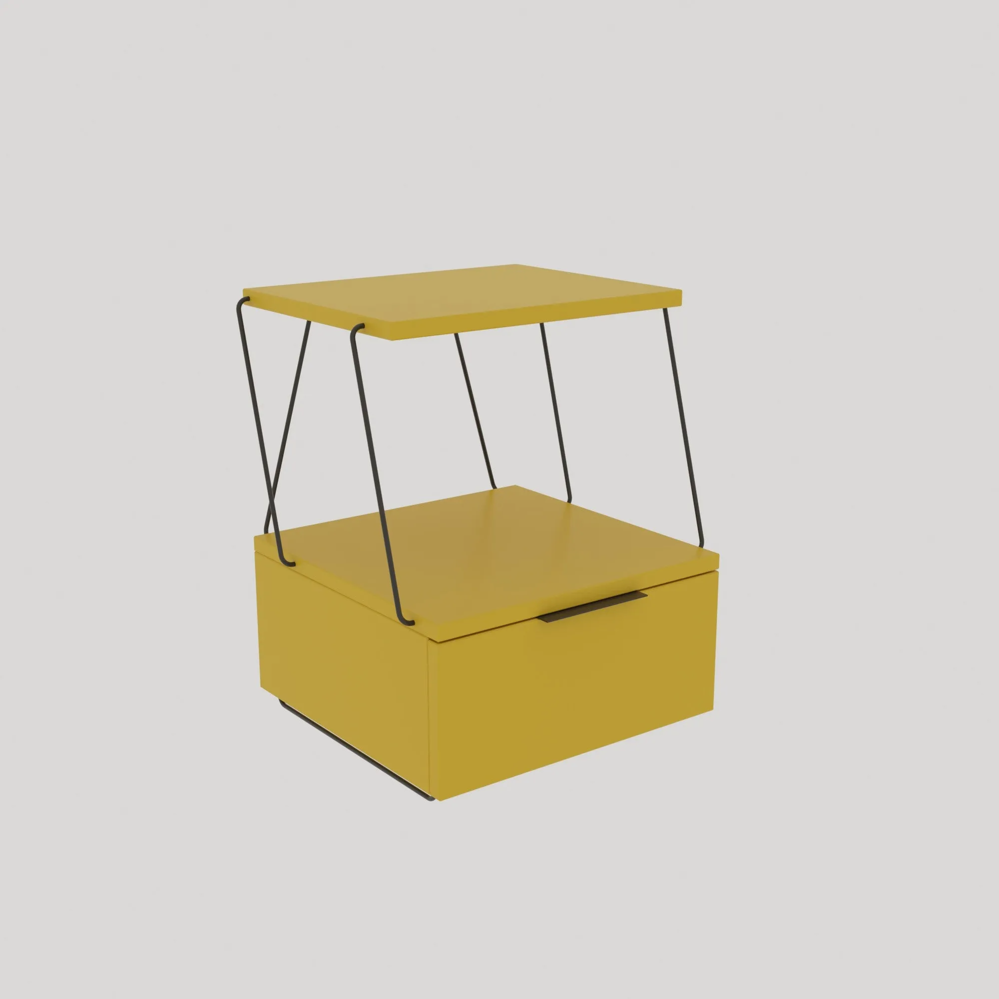 Nightstand Tekoba - Yellow