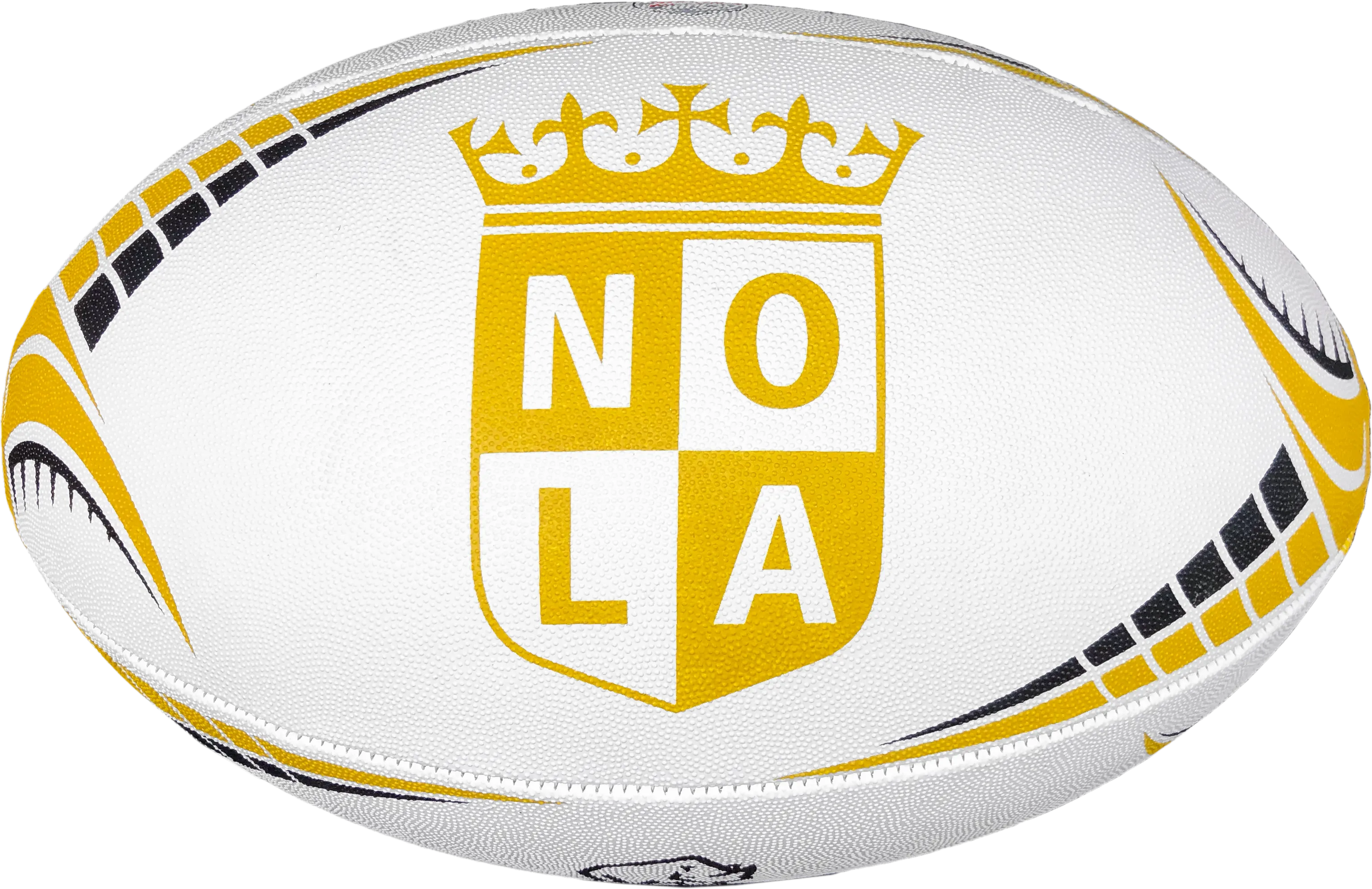 NOLA GOLD RUGBY BALL SIZE 5