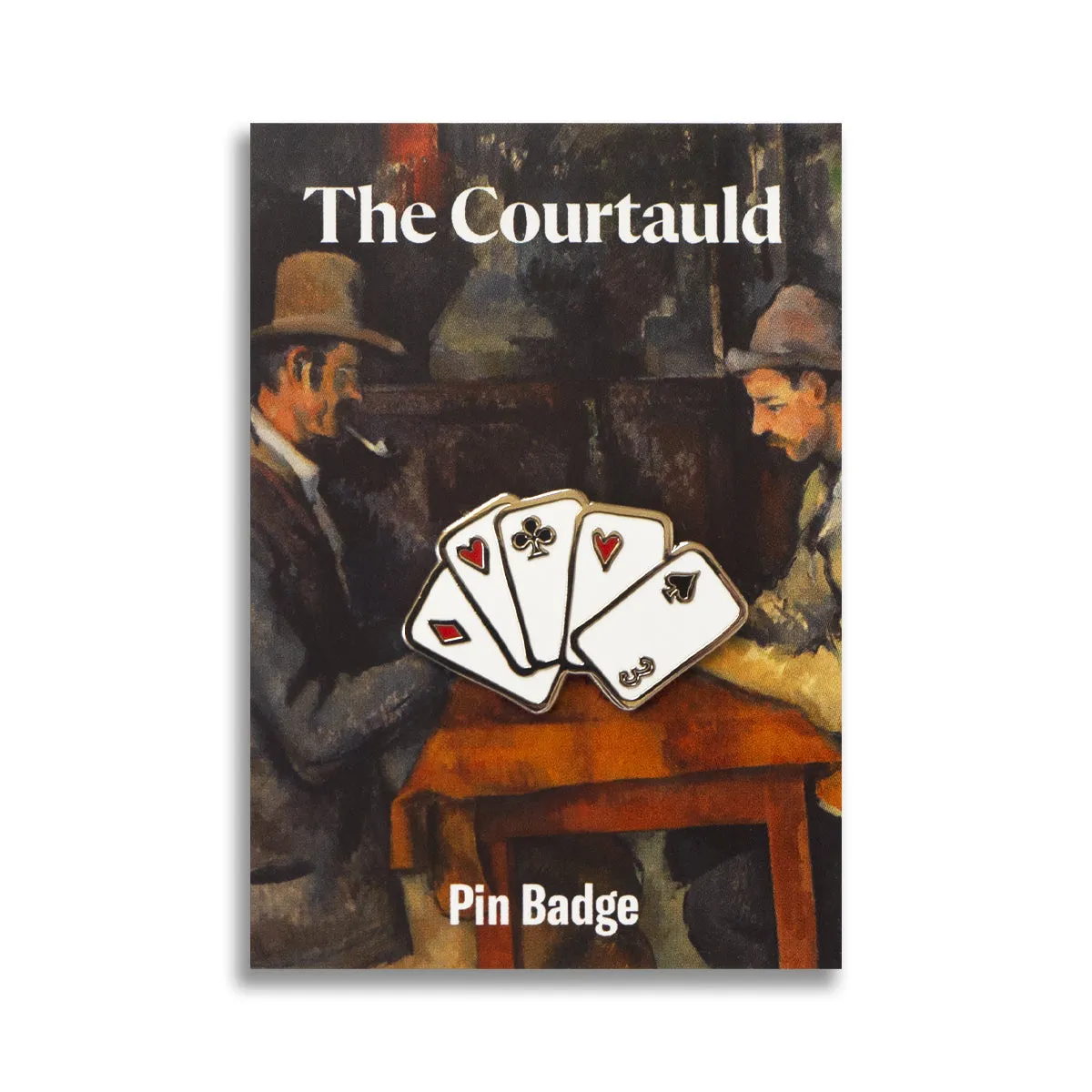 Playing Cards Pin Badge