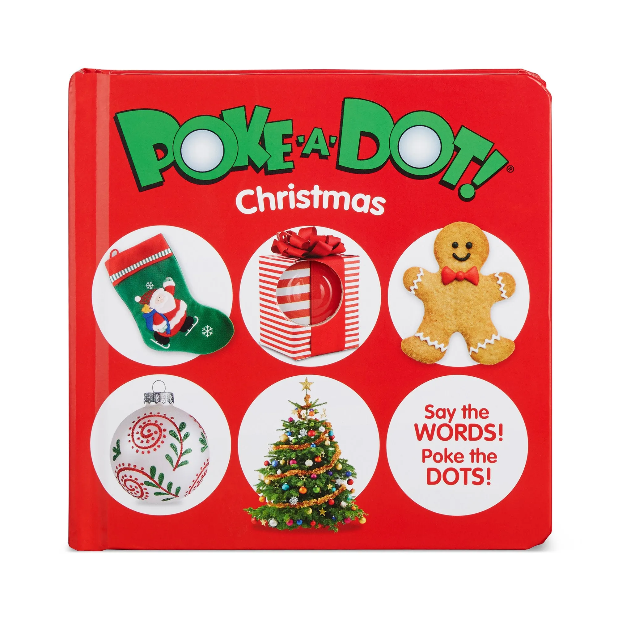 Poke-a-Dot: Christmas Board Book