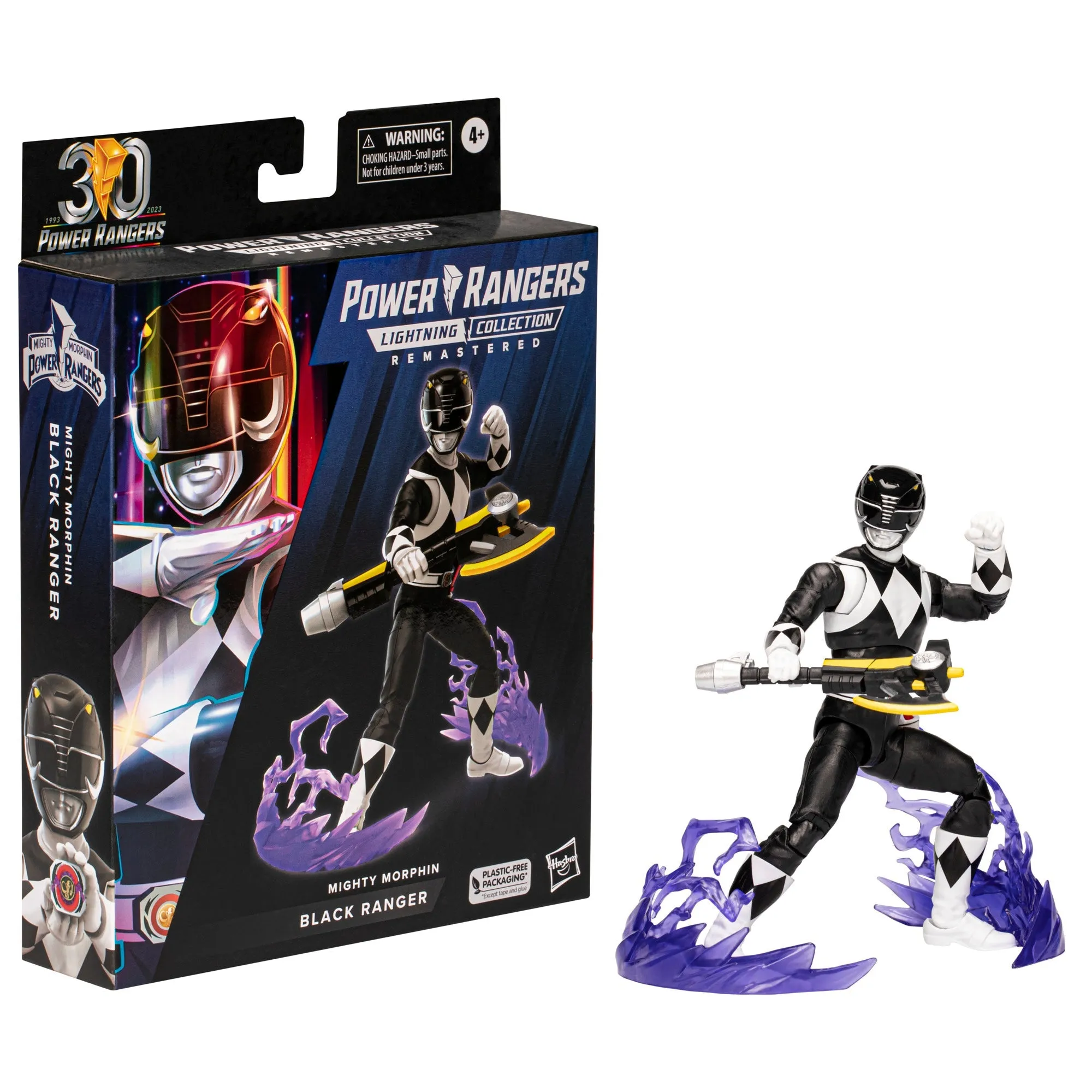 Power Rangers Lightning Collection Remastered Mighty Morphin Black Ranger