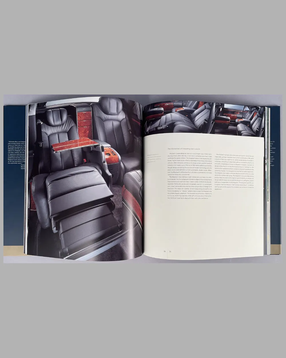 "The New Maybach" - "Road to a Legend" double volume books by Jurgen Lewandowski, 1st. edition, 2003