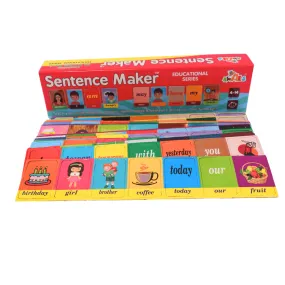 Sentence Maker Flash Cards with 90 Durable Cards