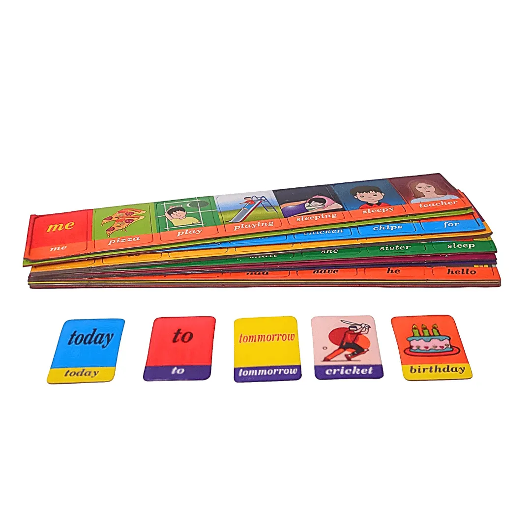 Sentence Maker Flash Cards with 90 Durable Cards