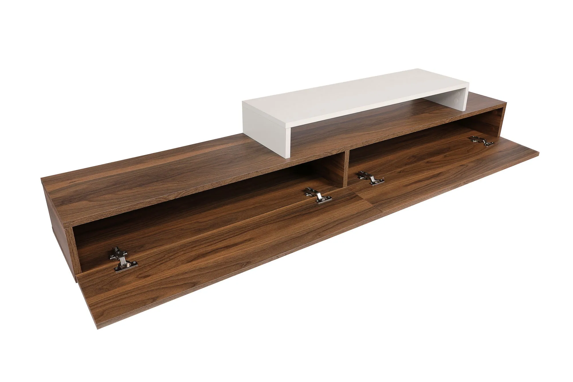 TV Unit Nirvana - Teak, White