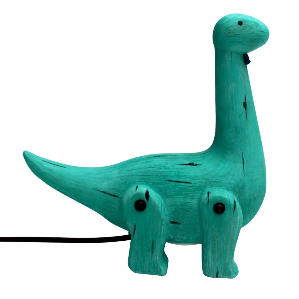 Wood Effect Cute Diplodocus Light