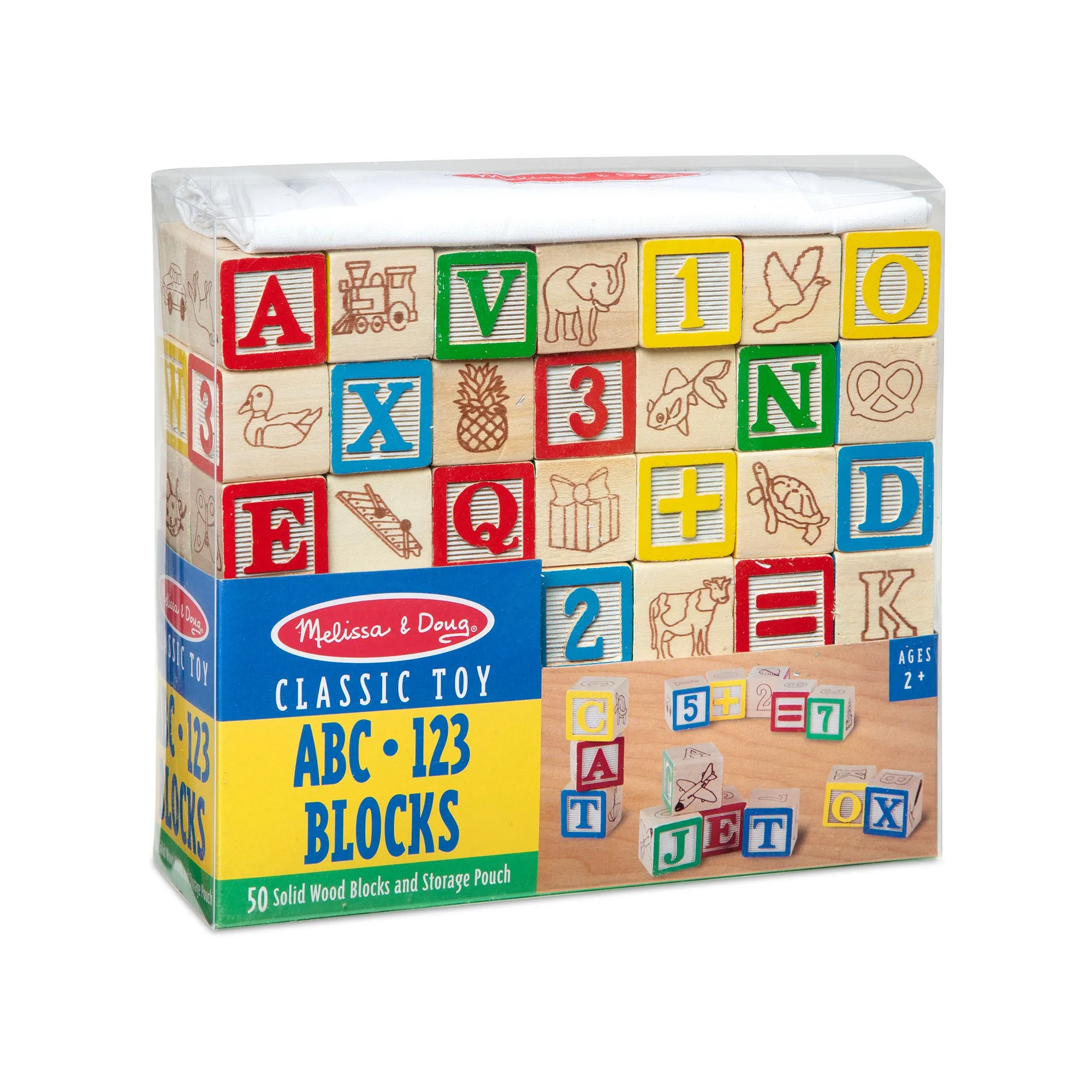 Wooden ABC/123 Blocks